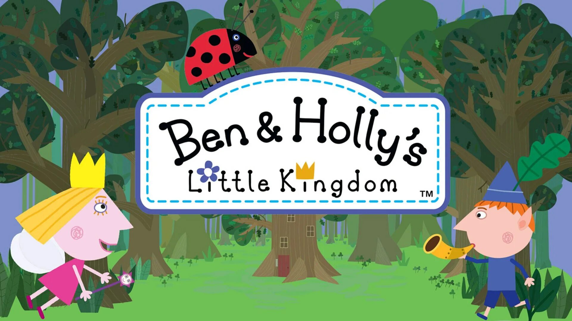 Ben and holly s little. Бен энд Холли. Ben and Holly's little Kingdom. Бен и Холли Холли. Маленькое королевство Бена и Холли логотип.