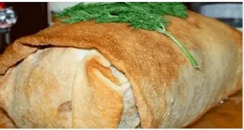 Курица в лаваше в духовке