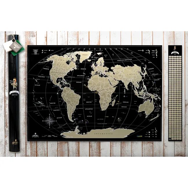 Map of the world for mapping