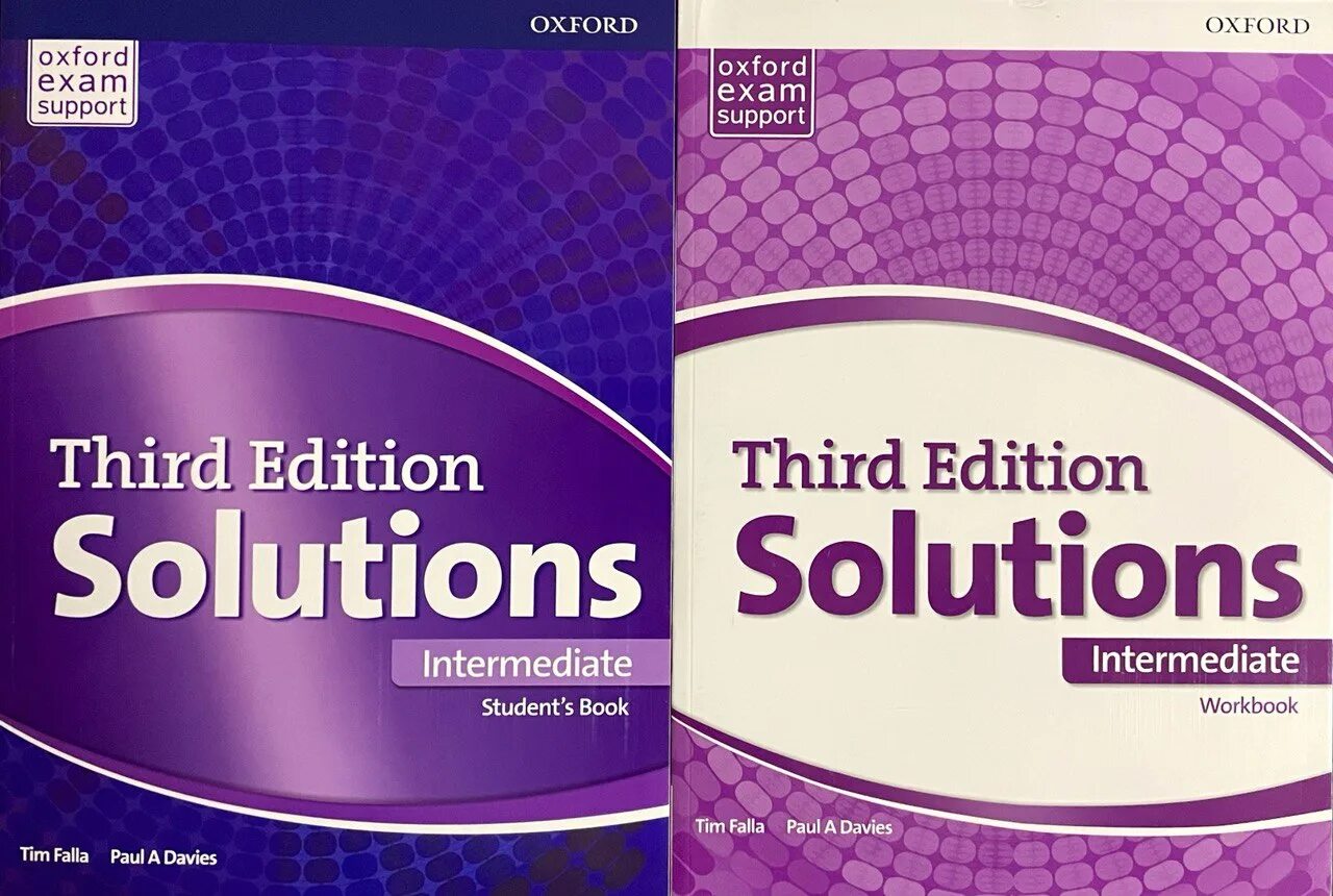 Solutions (third Edition): Intermediate. Student's book + Workbook. Solutions pre-Intermediate 3rd Edition УМК. Solutions Intermediate 3rd Edition Workbook ответы. Solutions Intermediate 2rd Edition.