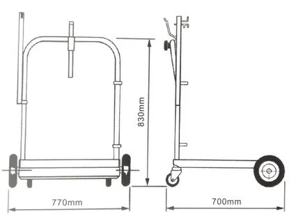 Тележка для лодочного своими руками YouDrop.ru