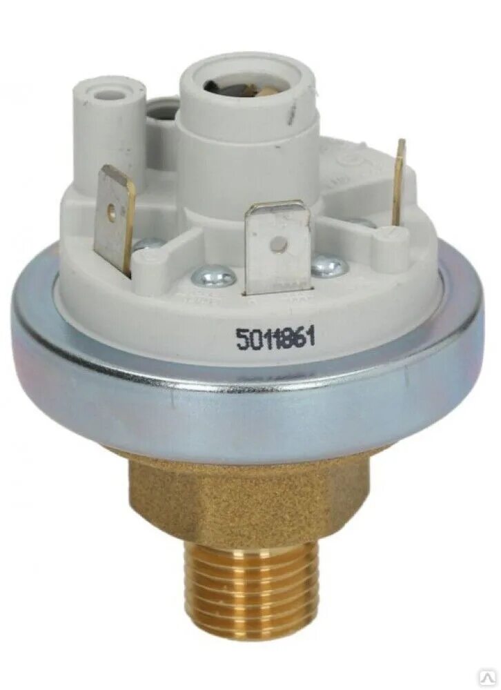 Реле давления / датчик давления 90-120 PSI вкл. 6 атм, откл. 8 атм, 220В 5А, рез
