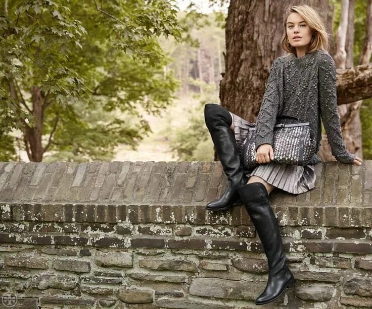 Юбка burberry prorsum коллекция 2013. Осенняя одежда. Ральф лорен осень. Девушка с сумкой. Платье lauren ralph lauren.