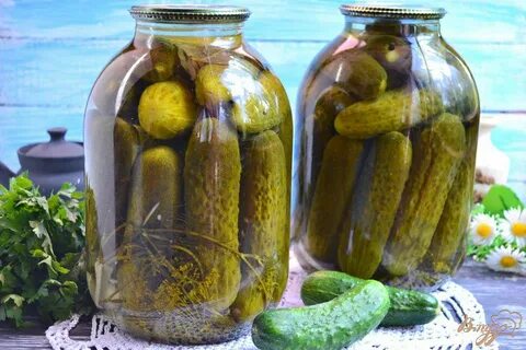 Мариновать огурцы в трехлитровые банки