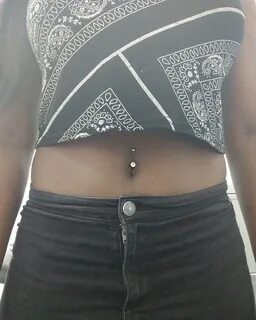 Belly button girl