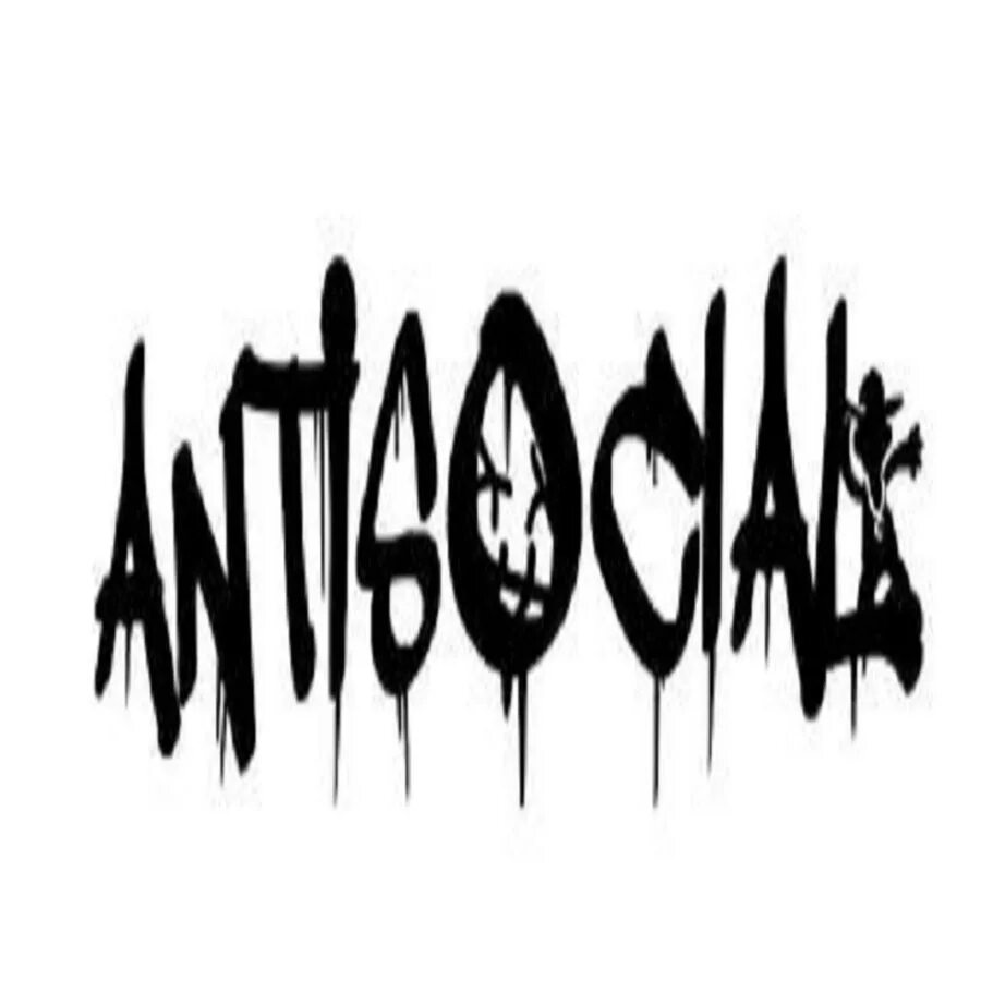 Антисоциал. Татуировка Antisocial. Antisocial Punk. Antisocial вектор. Antisocial трафарет.