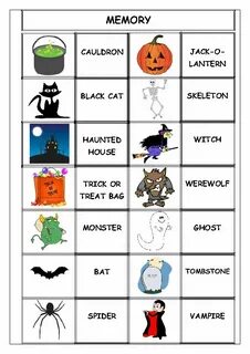 Halloween english lesson