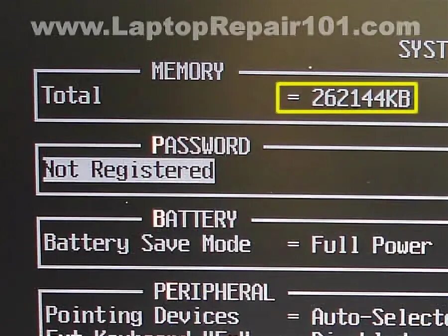 Memory fail. Memory fail