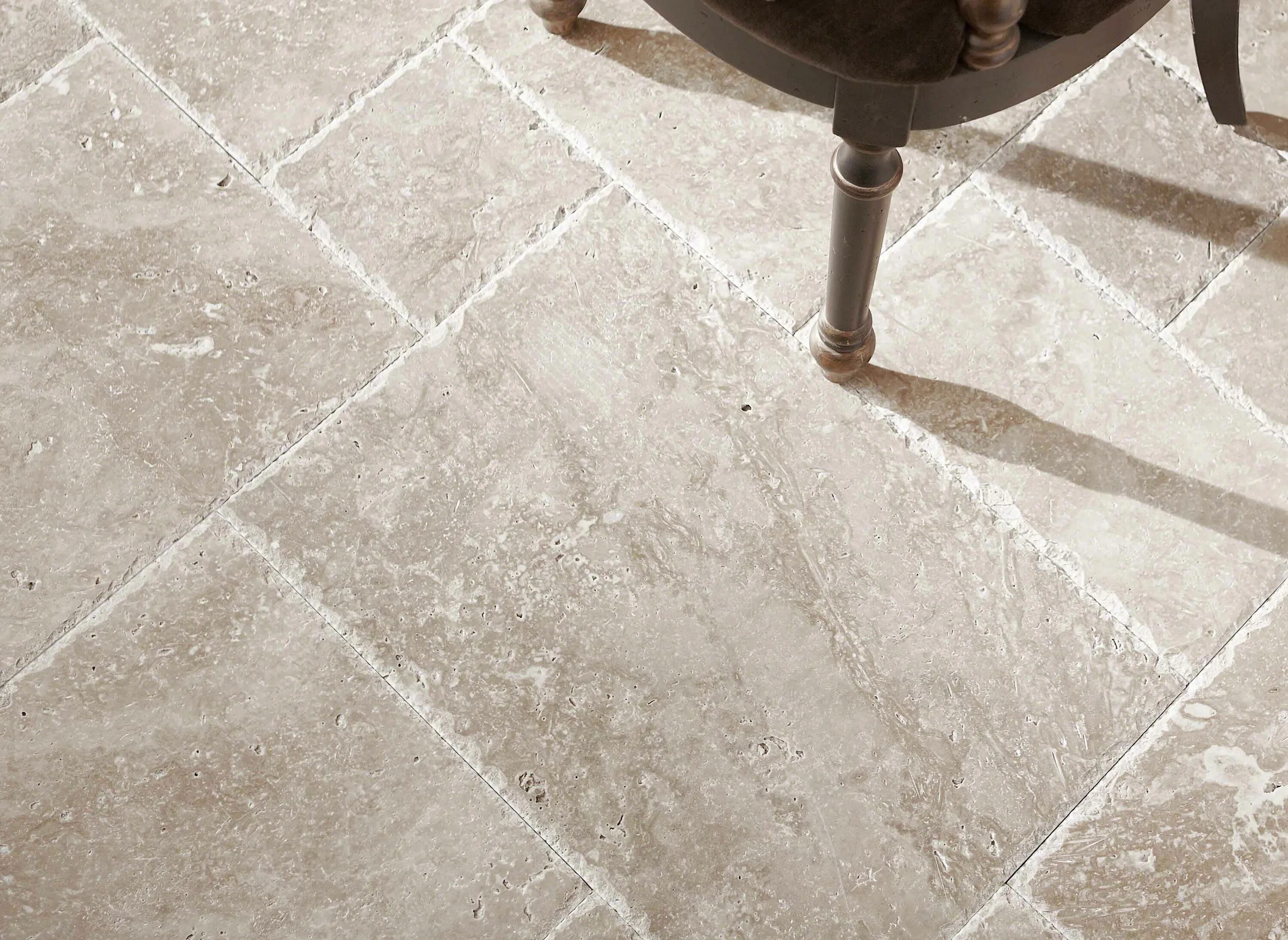 Natural stone flooring