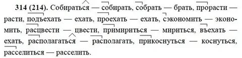 Русский 5 класс номер 214