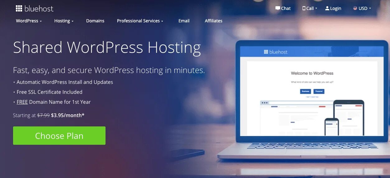 WORDPRESS хостинг. Bluehost email hosting. Bluehost email hosting register. Хостинг с бесплатным ssl