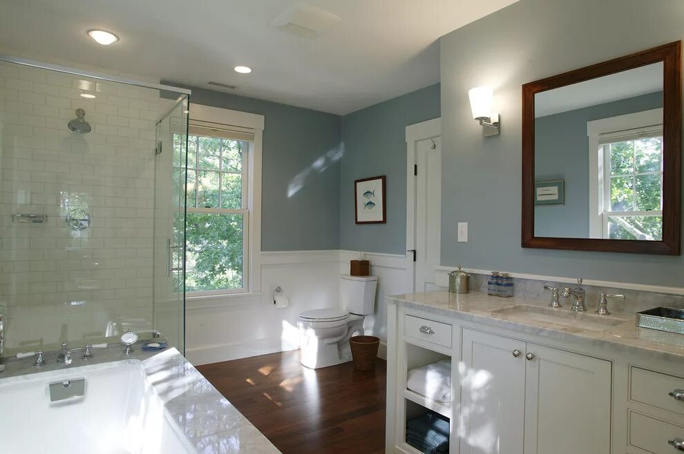 Как покрасить стены в ванной комнате Small bathroom paint, Bathroom wall colors,