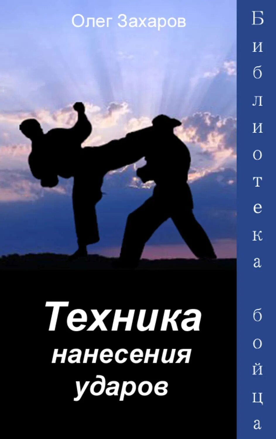 Книга с техниками ударов. Техника нанесения ударов. Школа Олега Захарова боевых искусств.