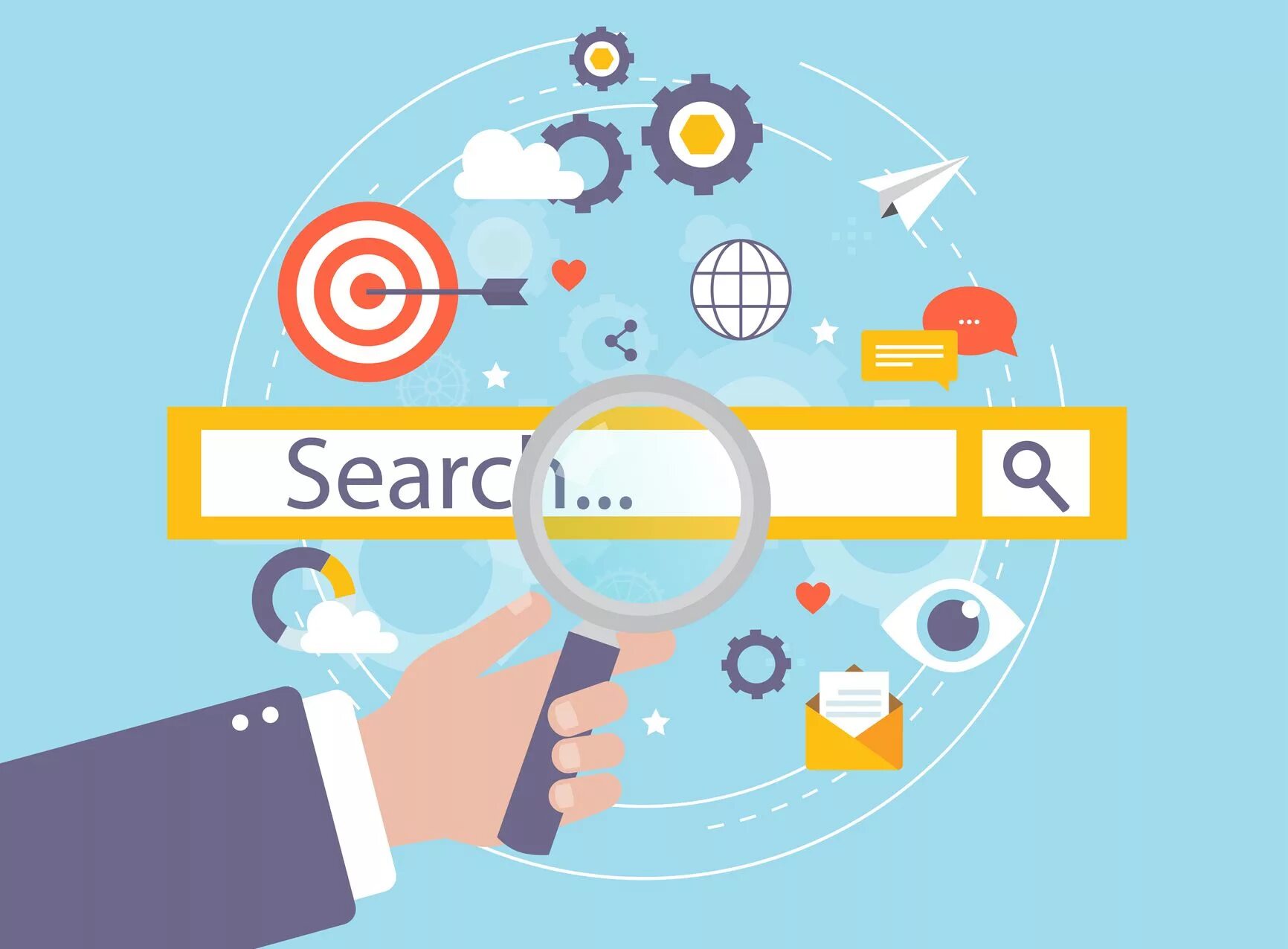 Website search engine