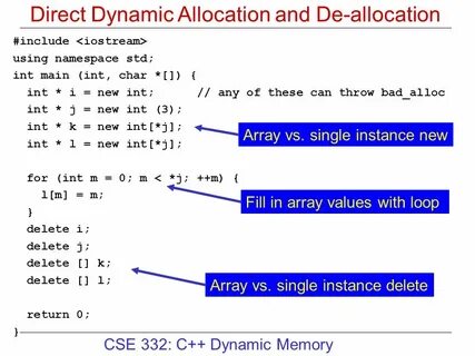 Dynamic array