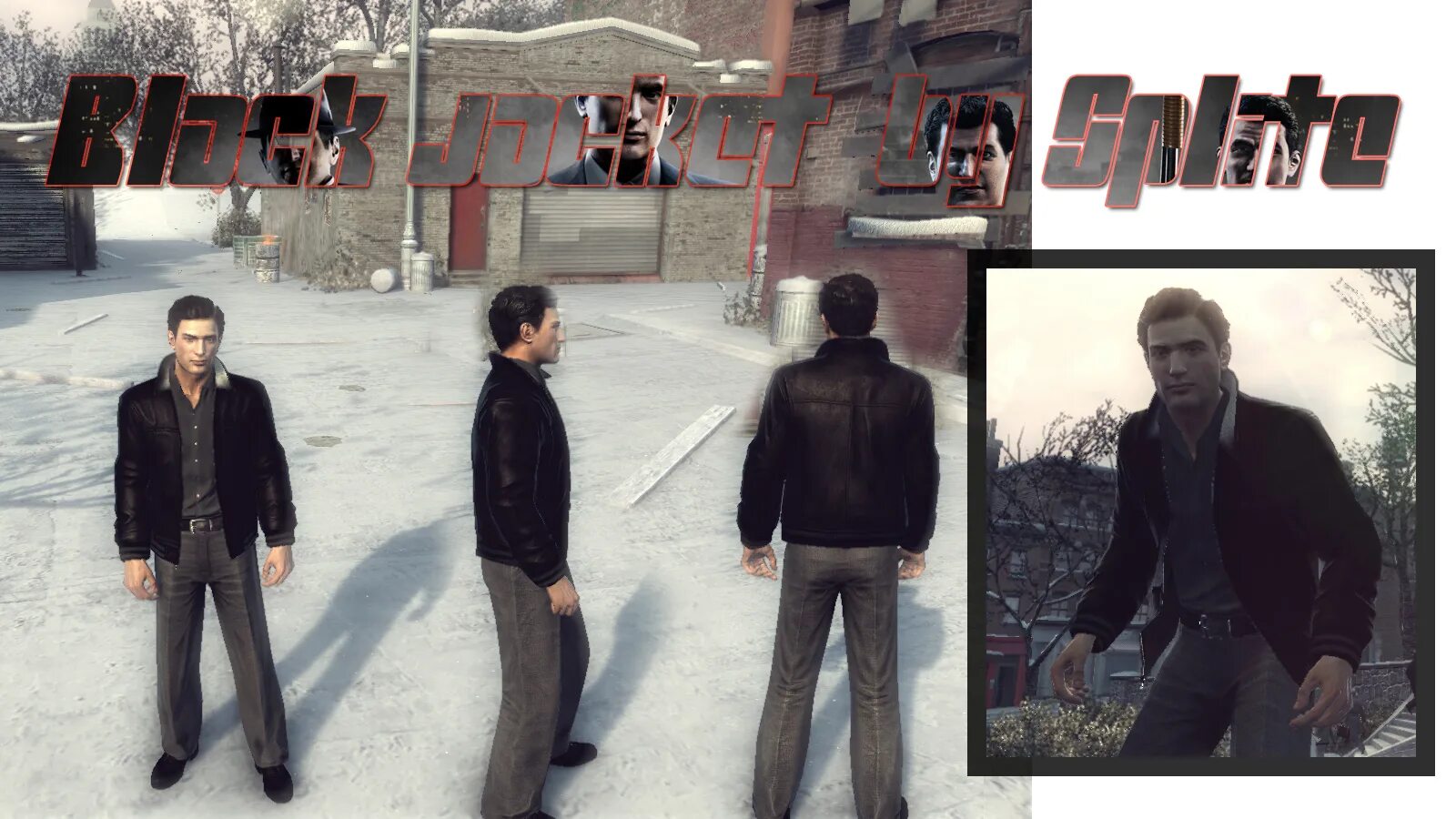 Мафия 2 мод на зиму. Mafia 2 куртка вито. mafia 2 кожаная куртка. черная куртка для вито мафия 2. мафия 2 моды на одежду.