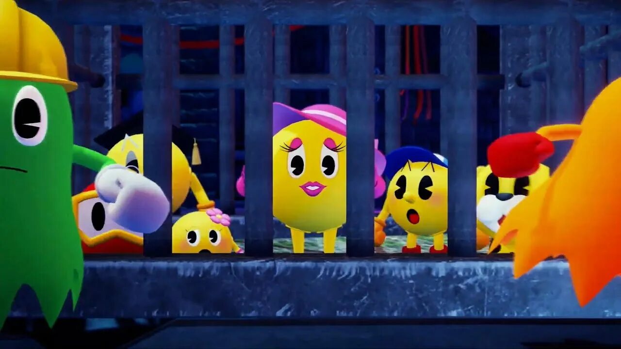 Re pac world. Pac man world. мисс пэкмэн. герои мультика пакман.