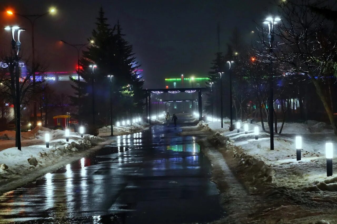 Бульвары ночью. Бульвары ночью