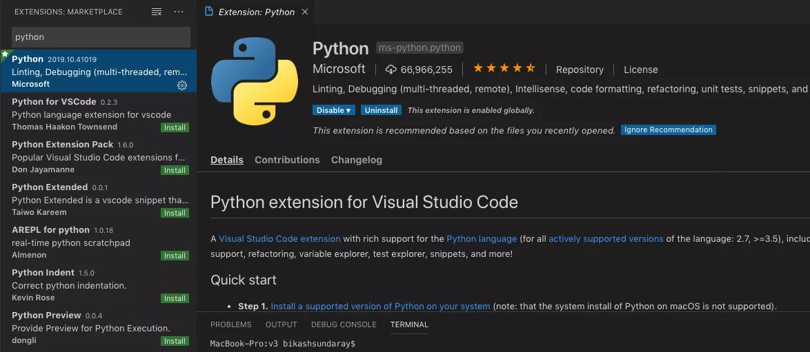 Code установить. Visual studio code for python. select python interpreter vs code. extend python. код на python превью.