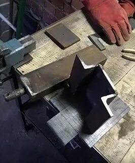 Тиски из швеллера размеры
