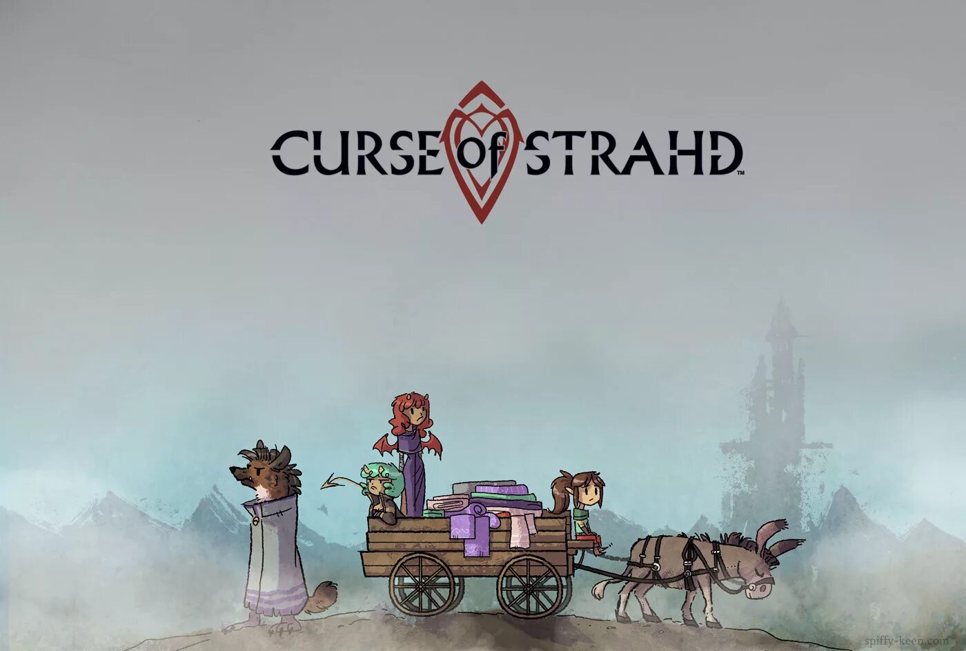 Curse of strahd. Curse of strahd ирина. curse of strahd art. караван днд.