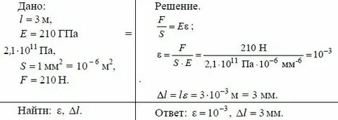 На сколько миллиметров удлинится
