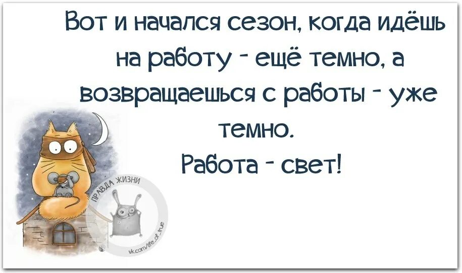 Правда жизни. Правда жизни юмор. Когда идешь на работу. Вот и работа началась.