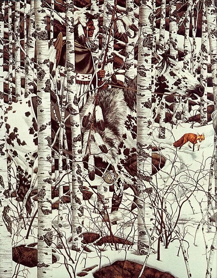 Найдите замаскированную. Художник Bev Doolittle. Картины Бев Дулиттл. Бев Дулиттл (Bev Doolittle) - художник. БЭВ Дулиттл искусство маскировки.