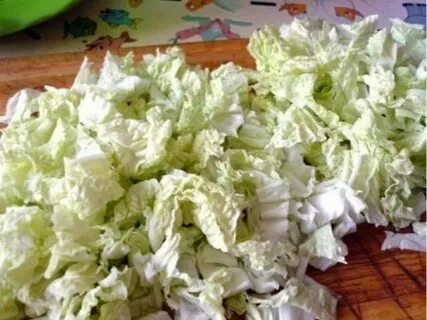 Салат стрелы амура с пекинской капустой