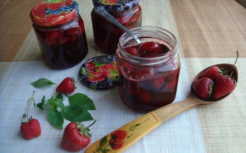 Клубника кухня наизнанку на зиму рецепты