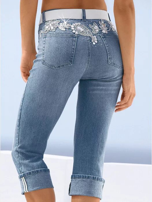 джинсовые капри женские. шов на джинсах. женские джинсы монтана w42l30. джинсы стрейч женские. Dkny jeans капри джинсовые.