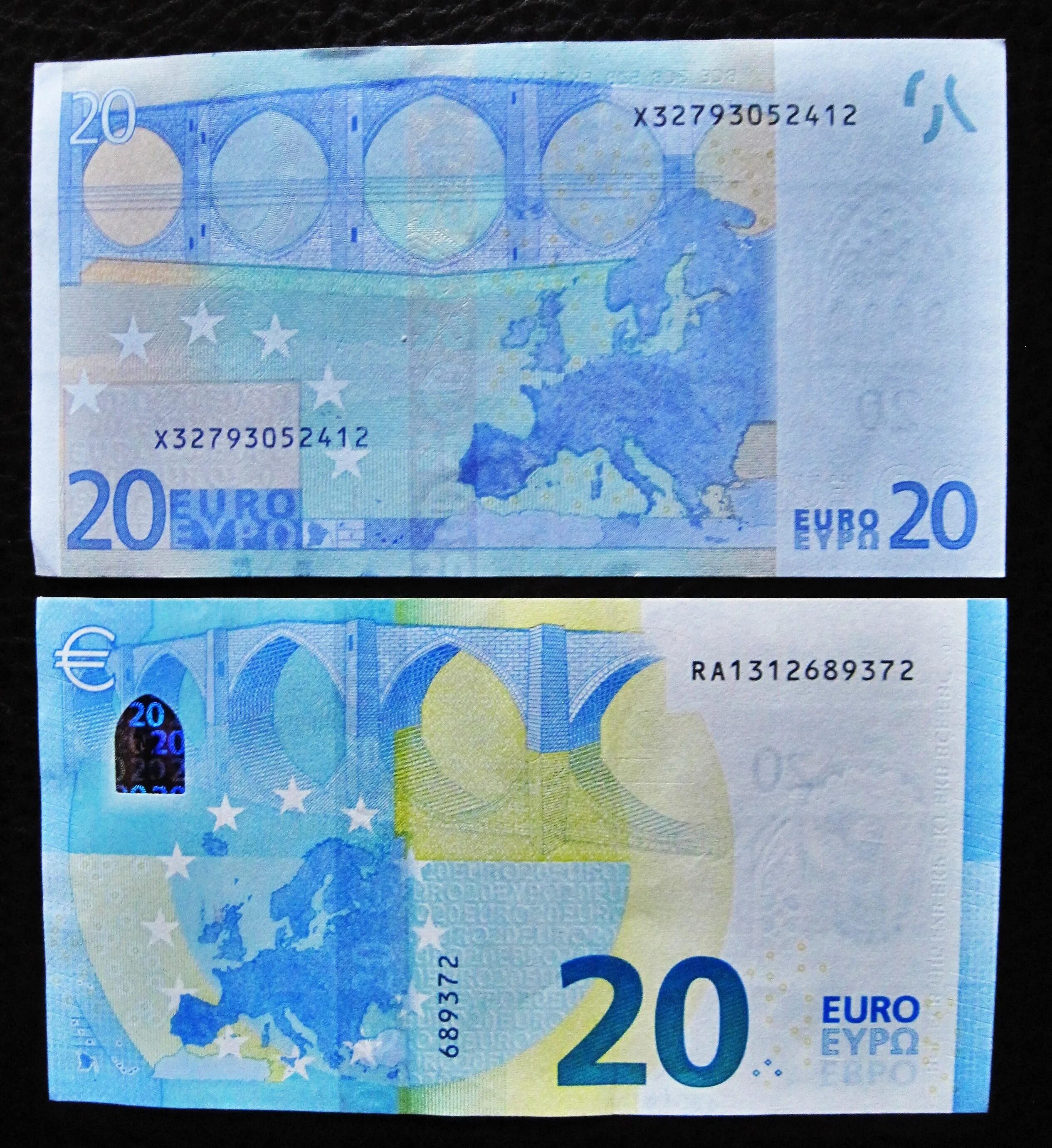 Синяя купюра. 20 Евро. Банкноты евро 20. Старые банкноты евро 20. Синяя купюра евро.