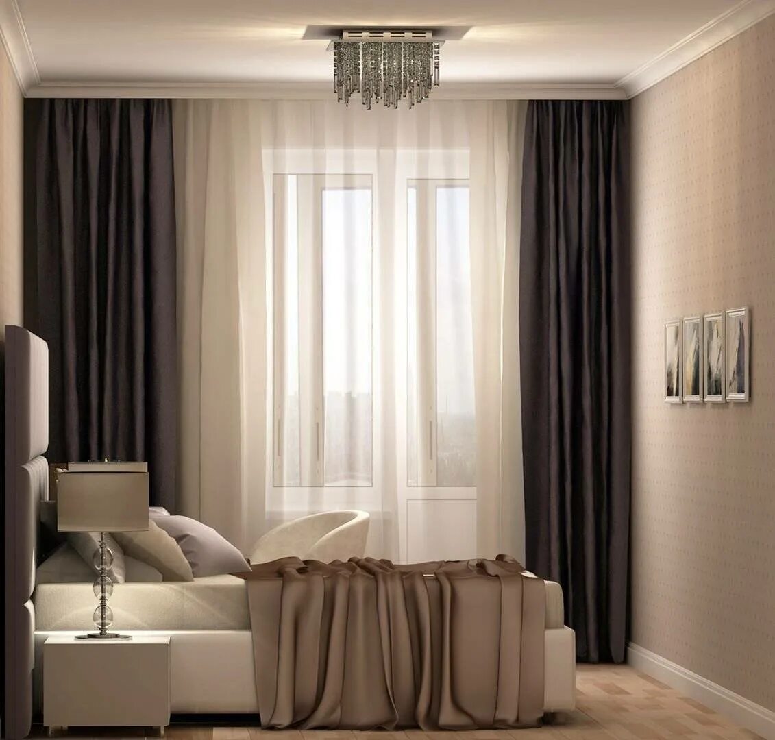 Характеристики Шторы для комнаты/ Комплект штор 270 x 300 см/ Шторы Канвас/ Штор