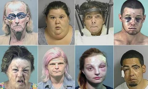 The mad, the bad and the ugly: Mugshot hall of shame reveals