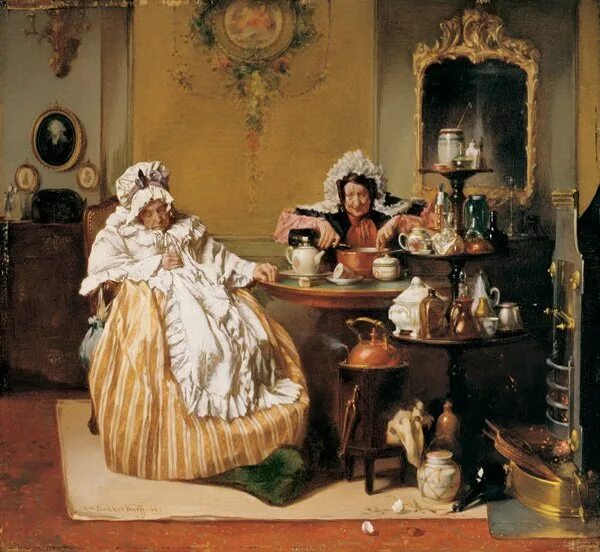 Сцена чаепитие. Чаепитие Англия 19 век. Чаепитие в викторианскую эпоху. Живопись викторианской эпохи чаепитие в Англии. Английское чаепитие в живописи.