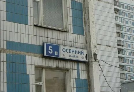 Осенний бульвар 1