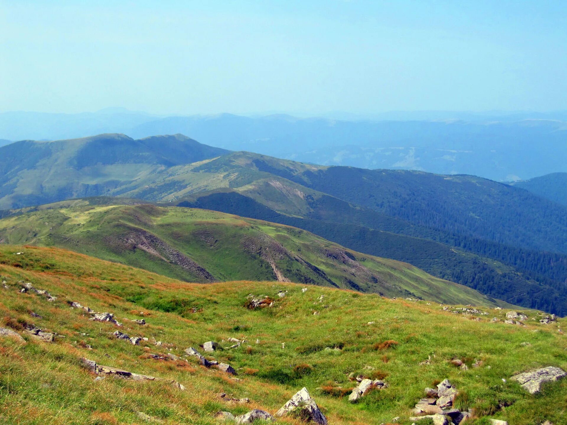 Дземброня (гора). Гора Петрос. Гора Смотрич. Самый короткий путь на Петрос.