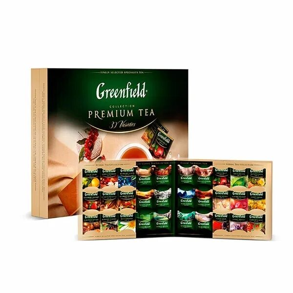 Набор чая гринфилд 120 пакетиков. Набор гринфилд 30. Greenfield premium tea collection 30. Набор чаев гринфилд 30. Набор гринфилд 30.