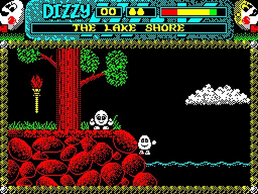 Сес дизи. Dizzy ZX Spectrum. Dizzy 1 ZX Spectrum. Диззи яйцо Спектрум. Игра Диззи яйцо.