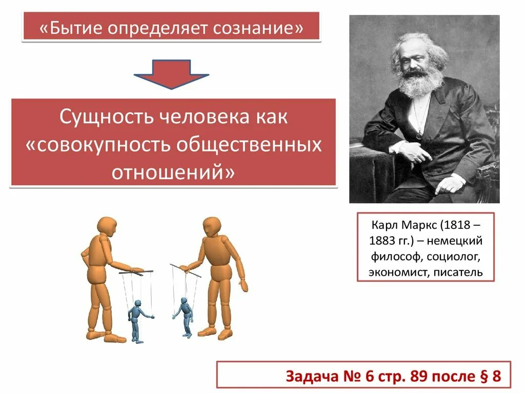 Сущность человека. Бытие определяет сознание. Маркс бытие определяет сознание. Сущность человека по Марксу.