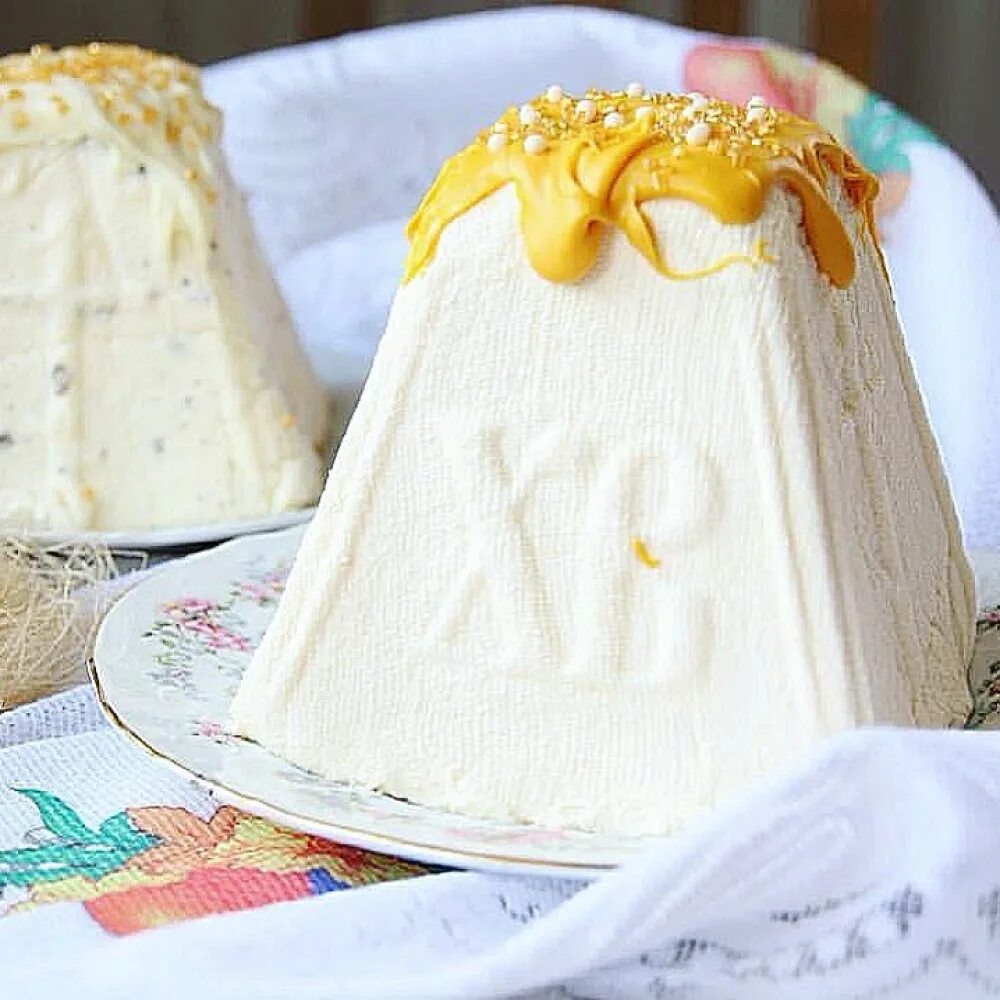 Как приготовить вкусную творожную пасху