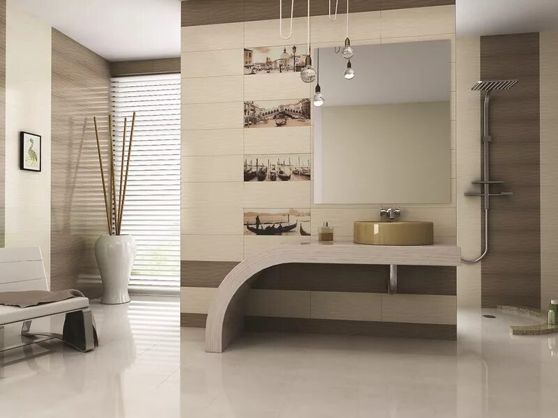 Фабрика керамической плитки. Керамическая плитка польша. treviso beige 20х50 стена r1. коллекции плитки для ванной. польская плитка для ванной коллекция.