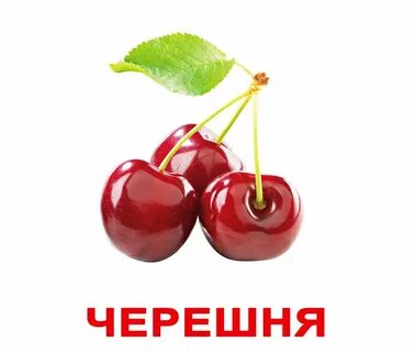 Черешня на английском