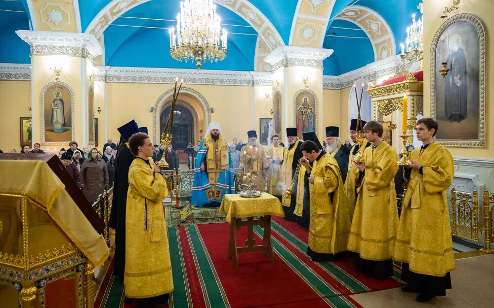 Архиерейское богослужение пензенская епархия