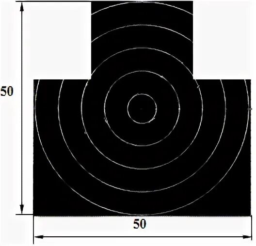 Грудная фигура (мишень № 6). Грудная мишень 4. Грудная фигура (мишень № 6). Мишень упражнения 4. Грудная фигура (мишень № 6).