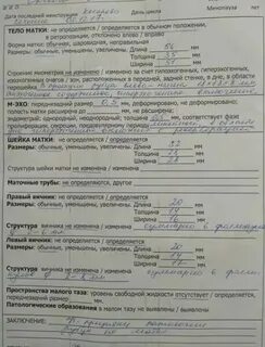 Норма рубца на матке при беременности
