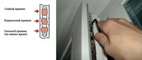 Как отрегулировать балконную дверь на зиму