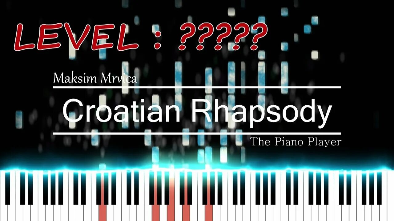 Rhapsody maksim. Хорватская рапсодия на фортепиано. Хорватская рапсодия Ноты.