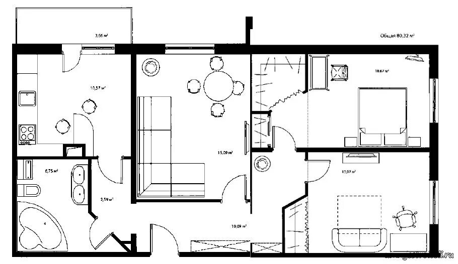 12 Splendid 2 Bedroom Apartment Floor Plans Collection - 2 Bedroom Apartment Flo
