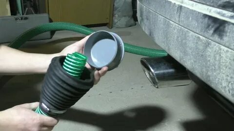 Шланг для выхлопных газов в гараж